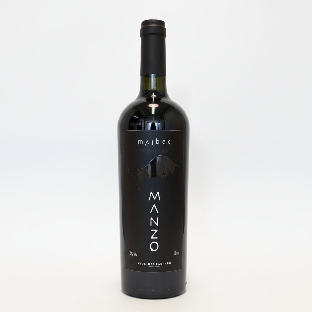 MANZO - Vinho Tinto Seco – Malbec – Safra 2021 – 750ml