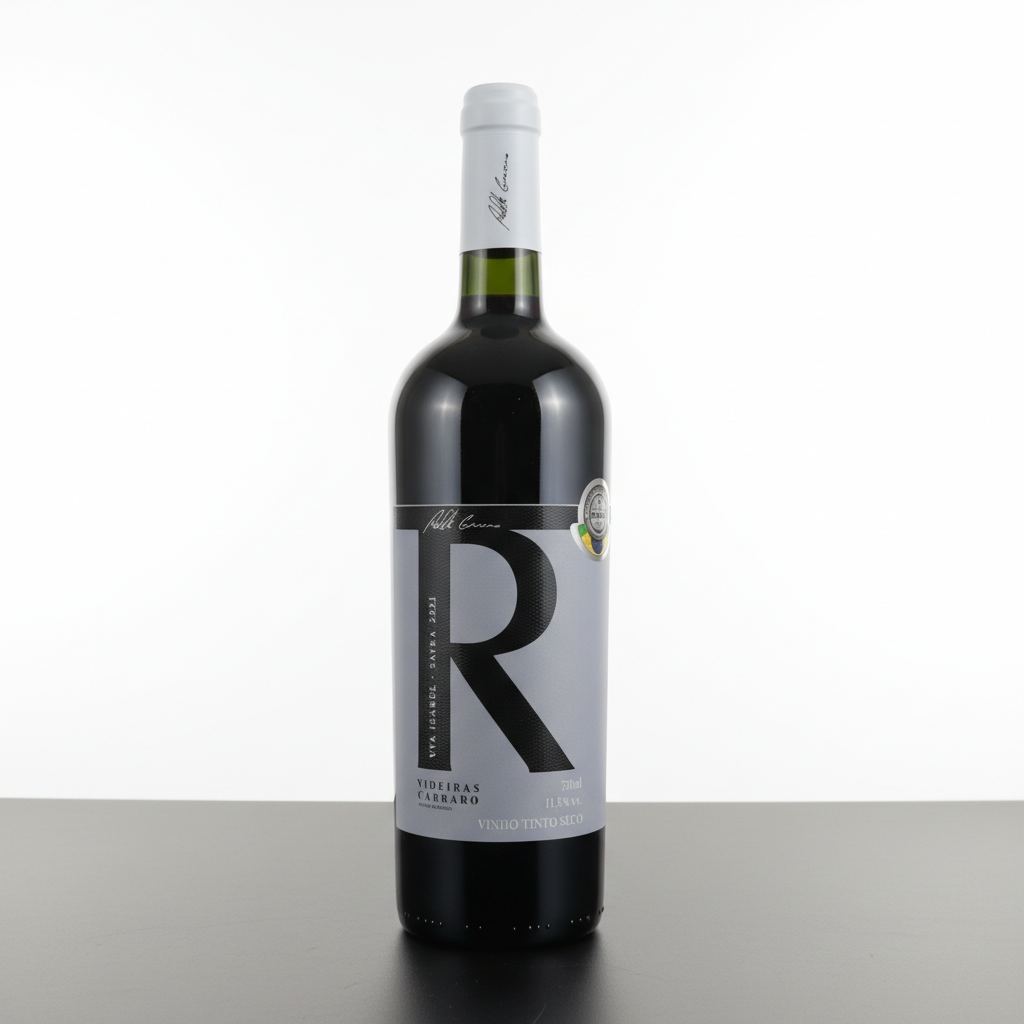 VIDEIRAS CARRARO R - Vinho Tinto Seco – Uva Isabel – Safra 2023 – 750ml