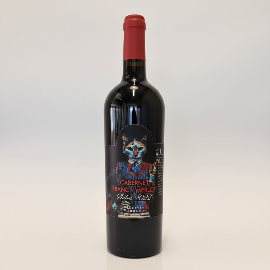 SOPHIA - Vinho Tinto Seco – Cabernet Franc e Merlot – Safra 2022 – 750ml