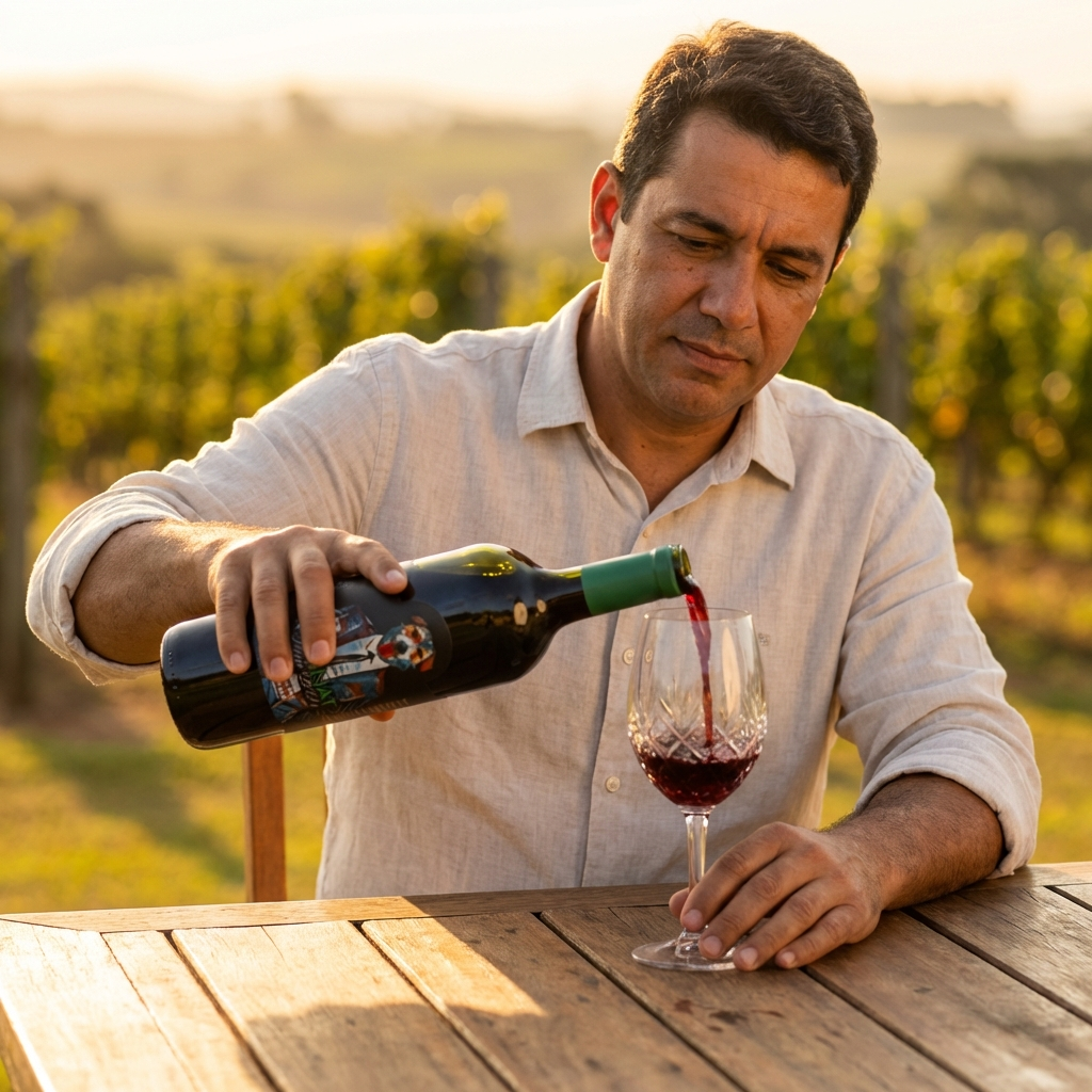 BRUSQUETA - Vinho Tinto Seco – Tannat – Safra 2021 – 750ml