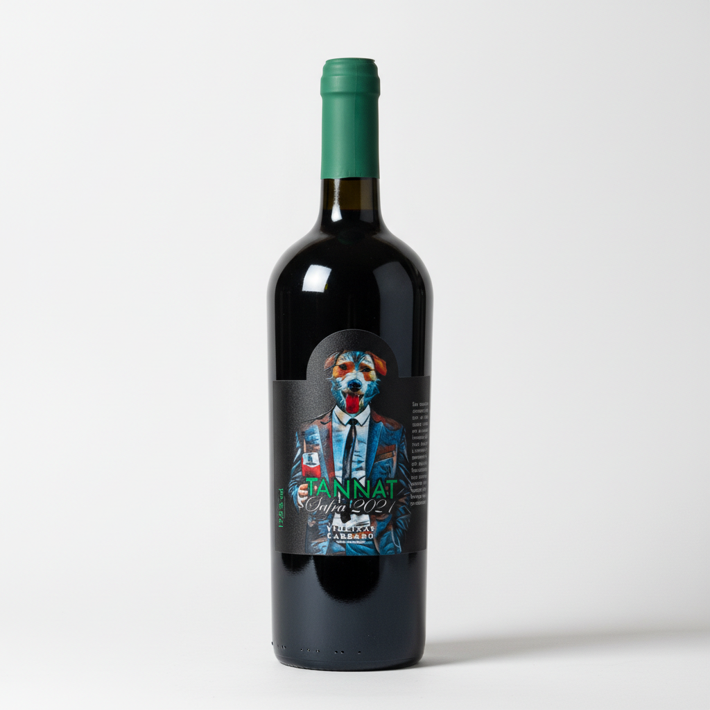 BRUSQUETA - Vinho Tinto Seco &ndash; Tannat &ndash; Safra 2021 &ndash; 750ml