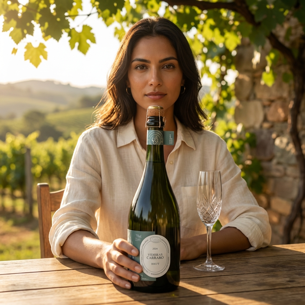 Espumante Brut – Uva Chardonnay  – Safra 2024 – 750ml