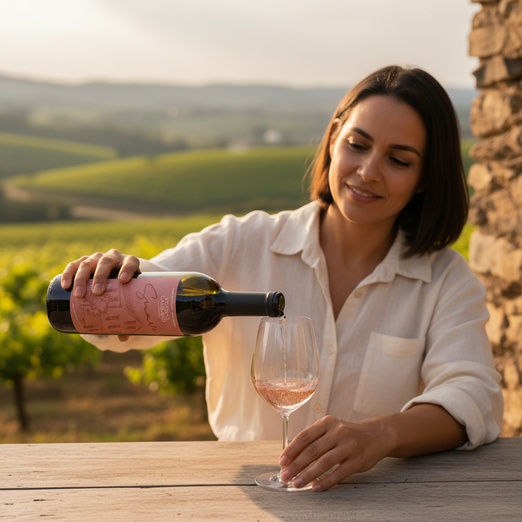 Vinho Suave Rosé – Safra 2024  – 750ml