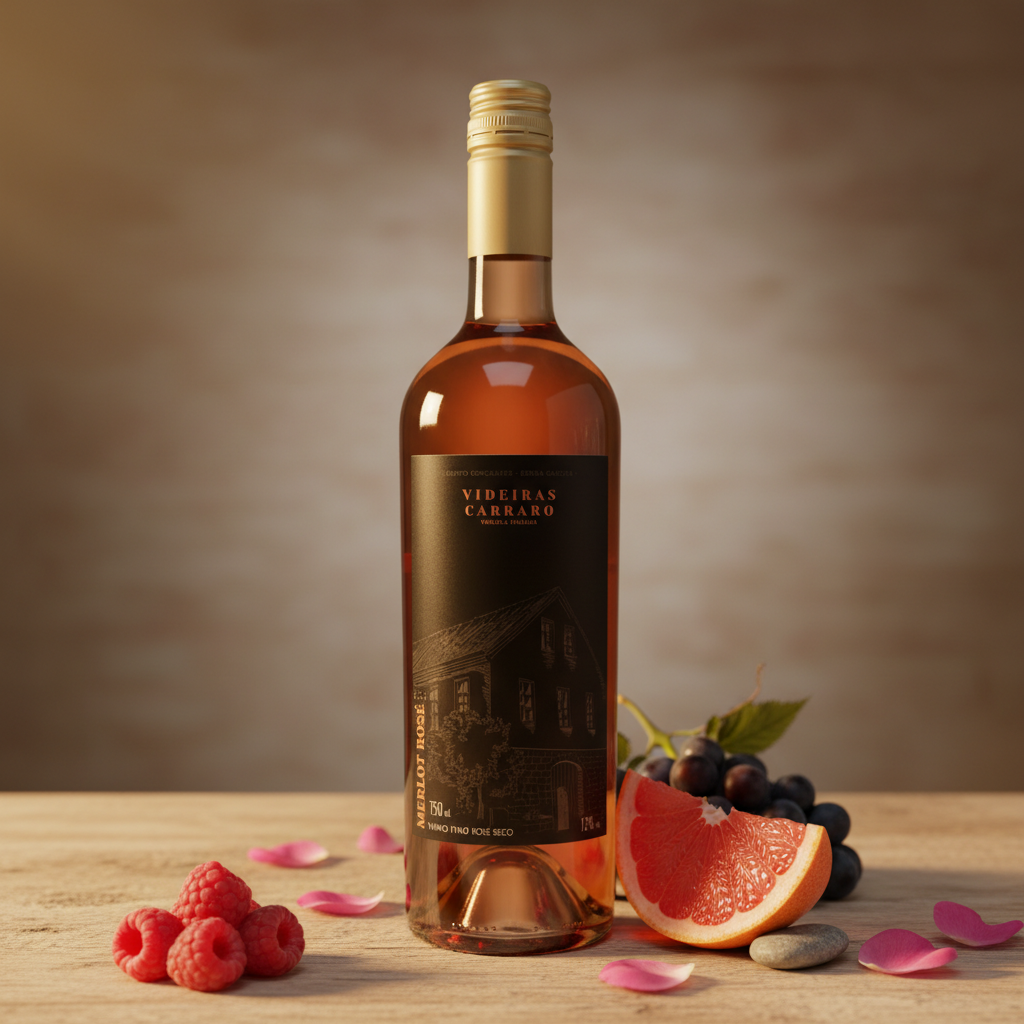 Vinho Rosé – Merlot – Safra 2024  – 750ml
