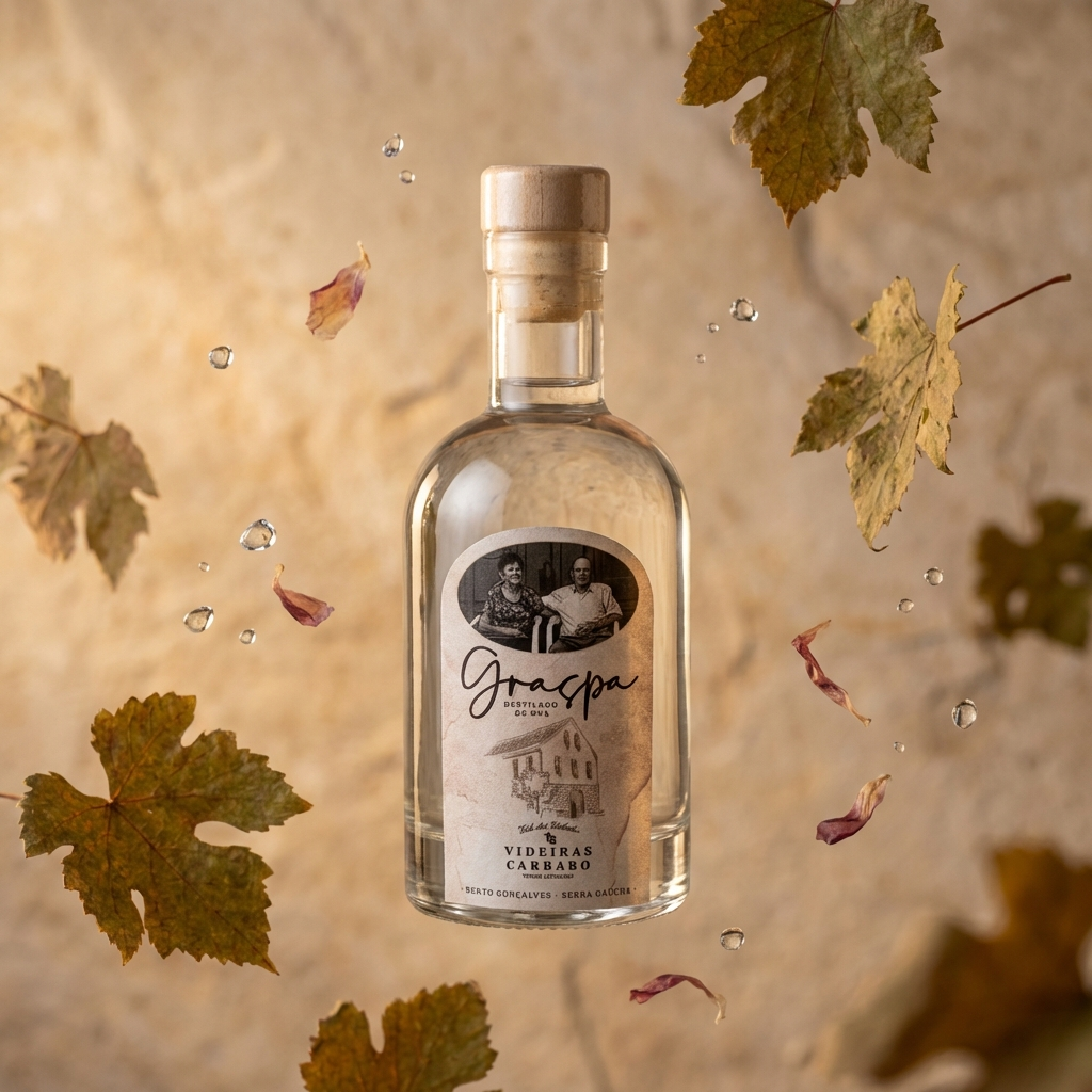 Graspa Artesanal &ndash; Destilado de Uva &ndash; Sem Safra &ndash; 500ml