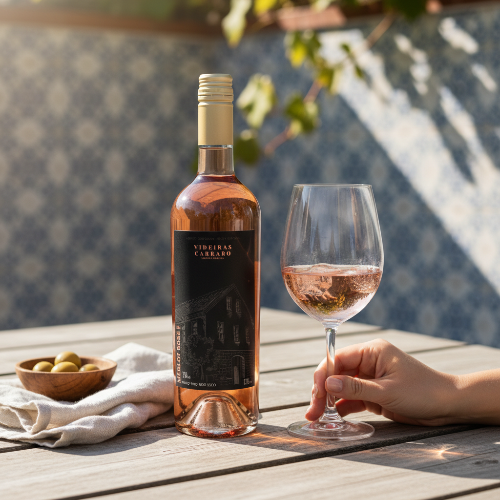 Vinho Ros&eacute; &ndash; Merlot &ndash; Safra 2024  &ndash; 750ml