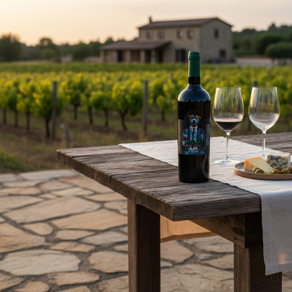 BRUSQUETA - Vinho Tinto Seco – Tannat – Safra 2021 – 750ml