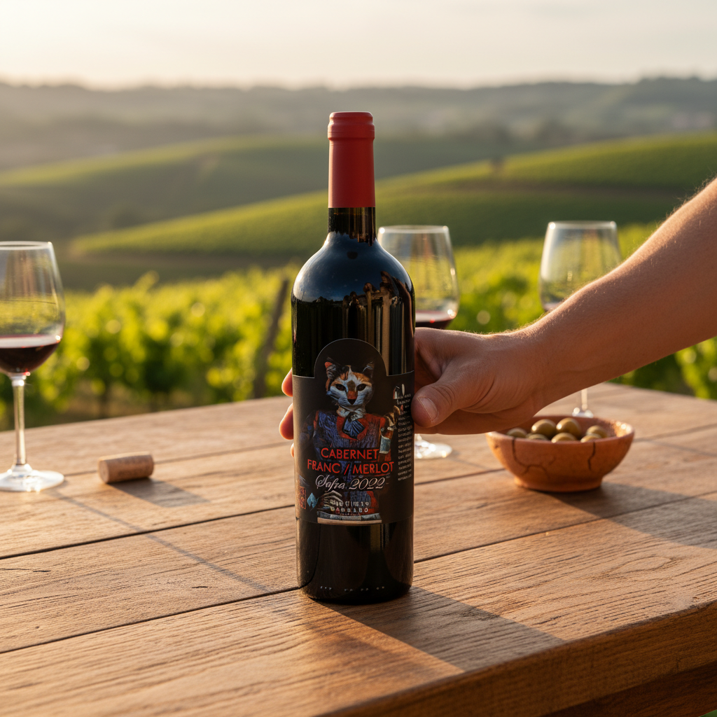 SOPHIA - Vinho Tinto Seco – Cabernet Franc e Merlot – Safra 2022 – 750ml