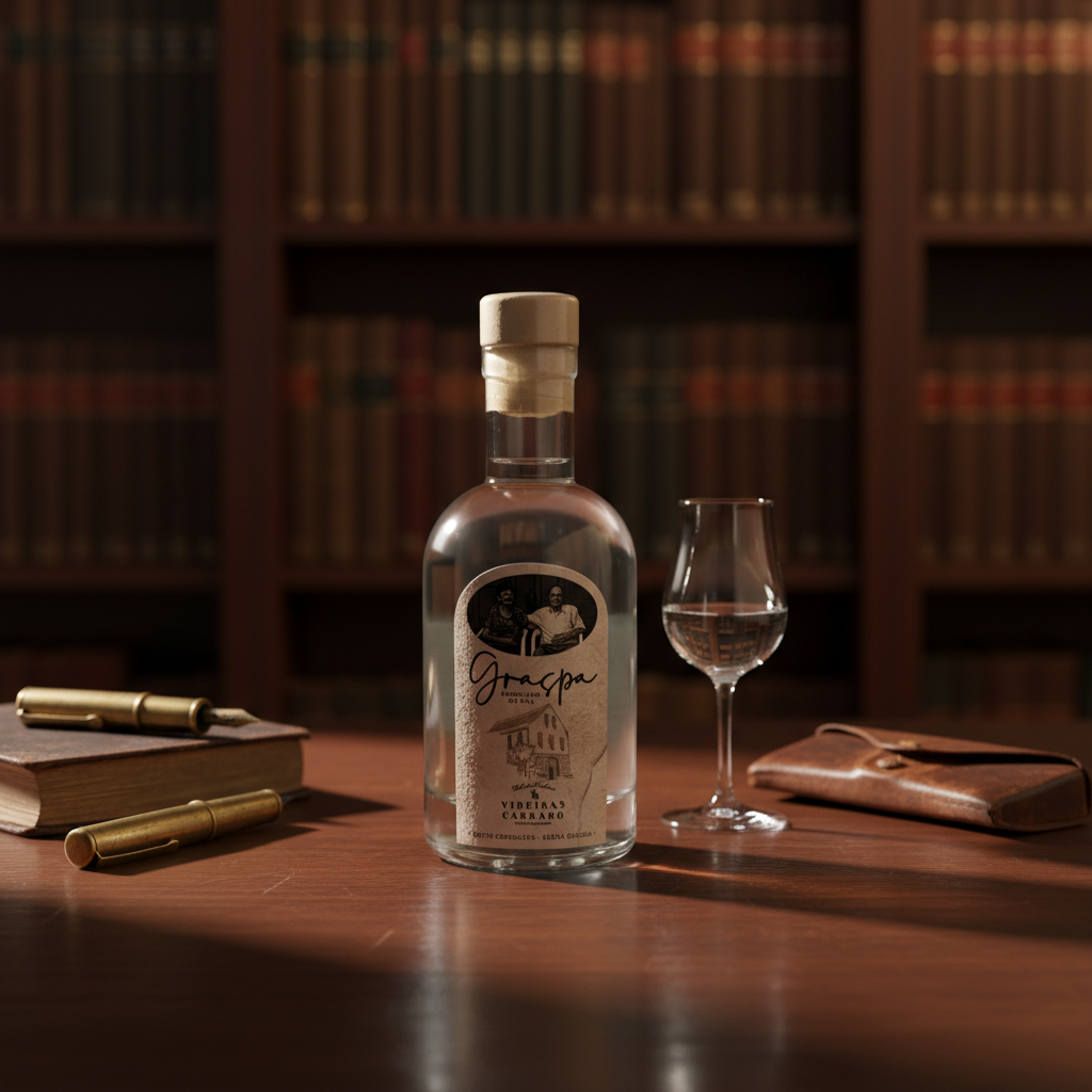 Graspa Artesanal – Destilado de Uva – Sem Safra – 500ml