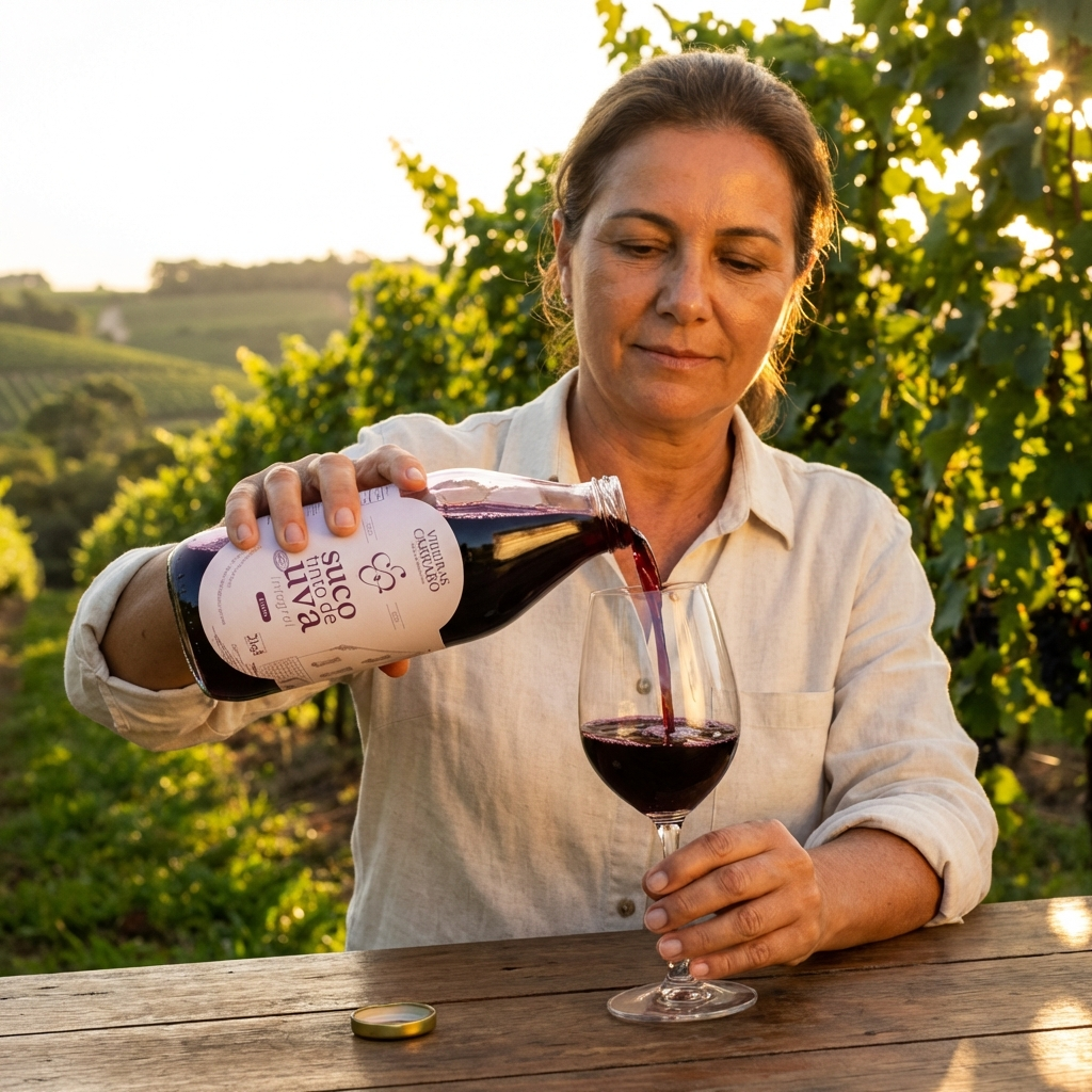 Suco de Uva Integral Bordô – Niágara – Safra 2025 – 1L